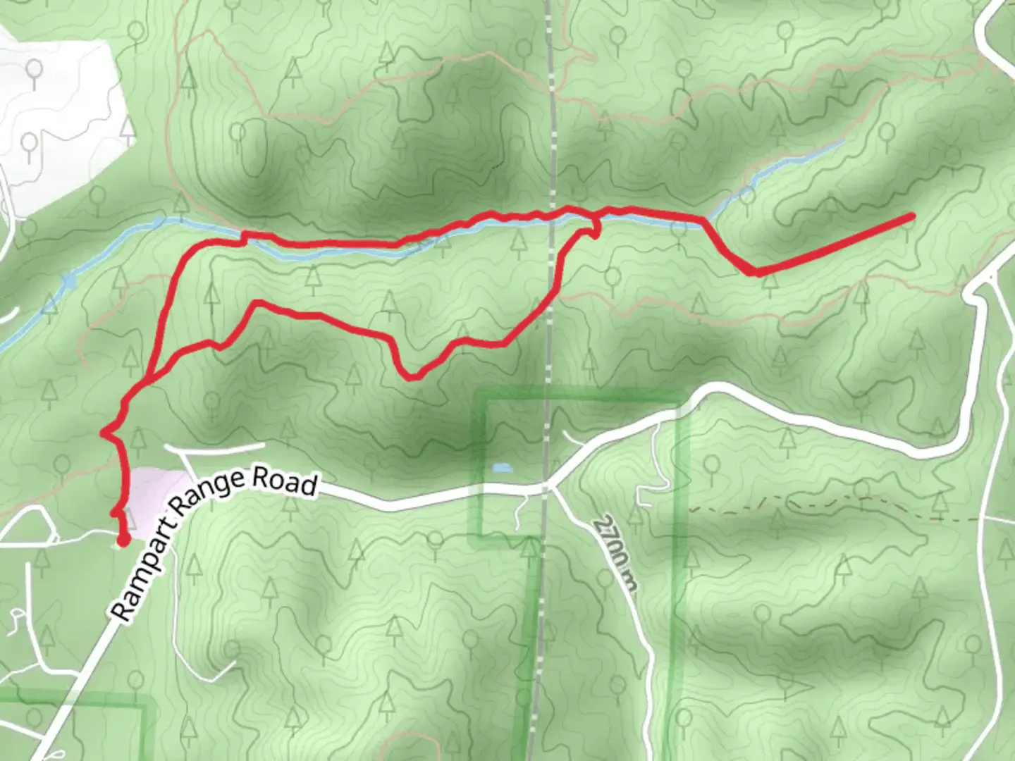 An image depicting the trail Lovell Gulch Loop Trail - Short and its surrounding area.
