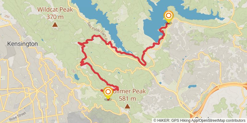 American Discovery Trail North Route stage 385 Map