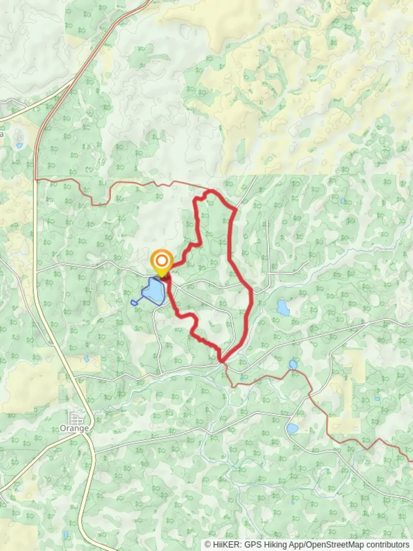An image depicting the trail Florida and Trail of Lakes Loop Trail and its surrounding area.