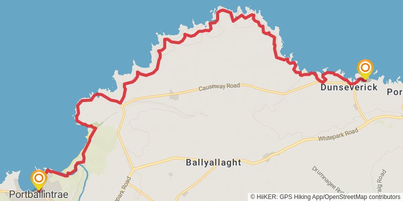 Slí Cholmcille stage 17 Map