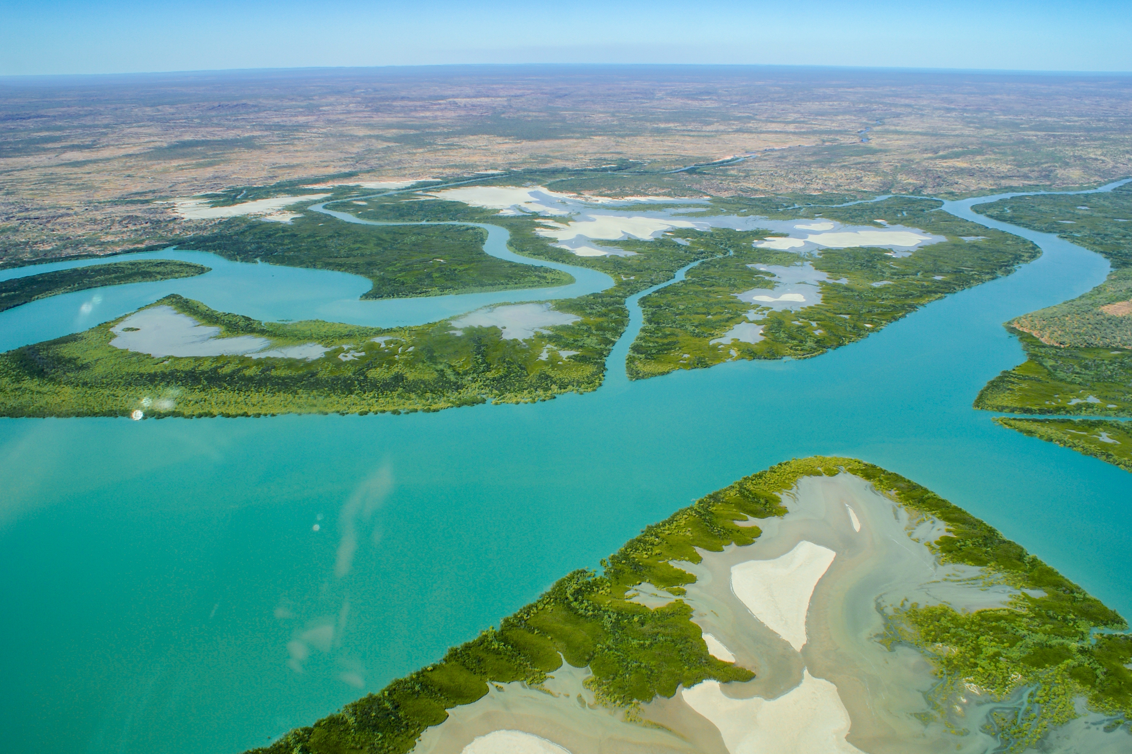 An image depicting the trail Lawley River National Park and its surrounding area.