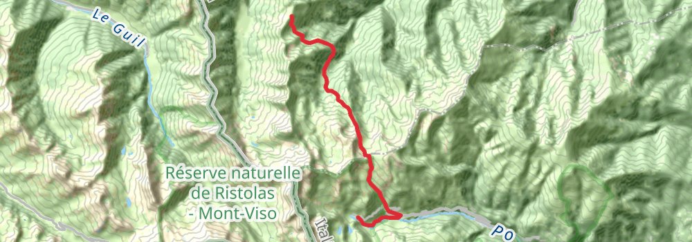Grande Traversata delle Alpi stage 41 Map