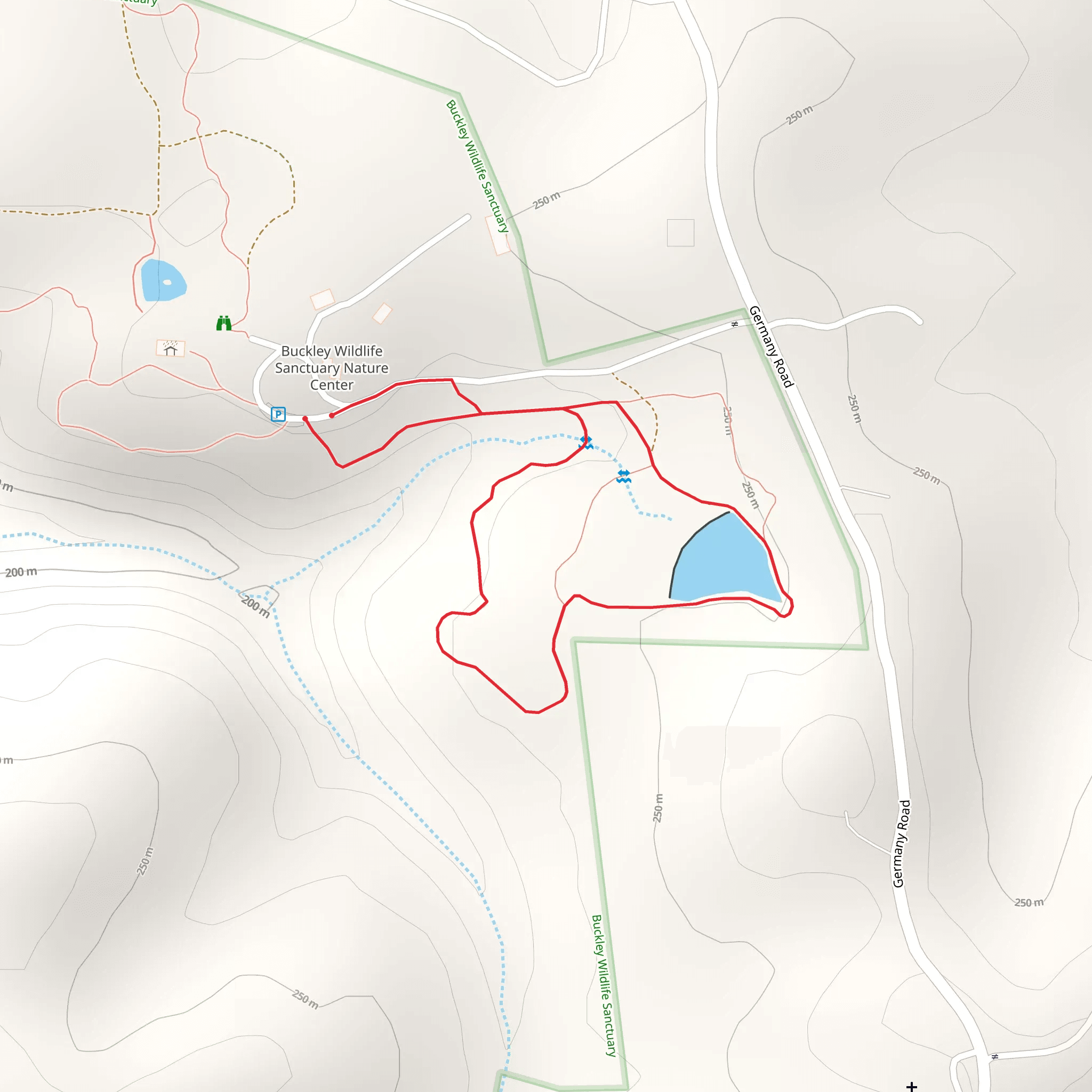 Blue Loop mobile static map