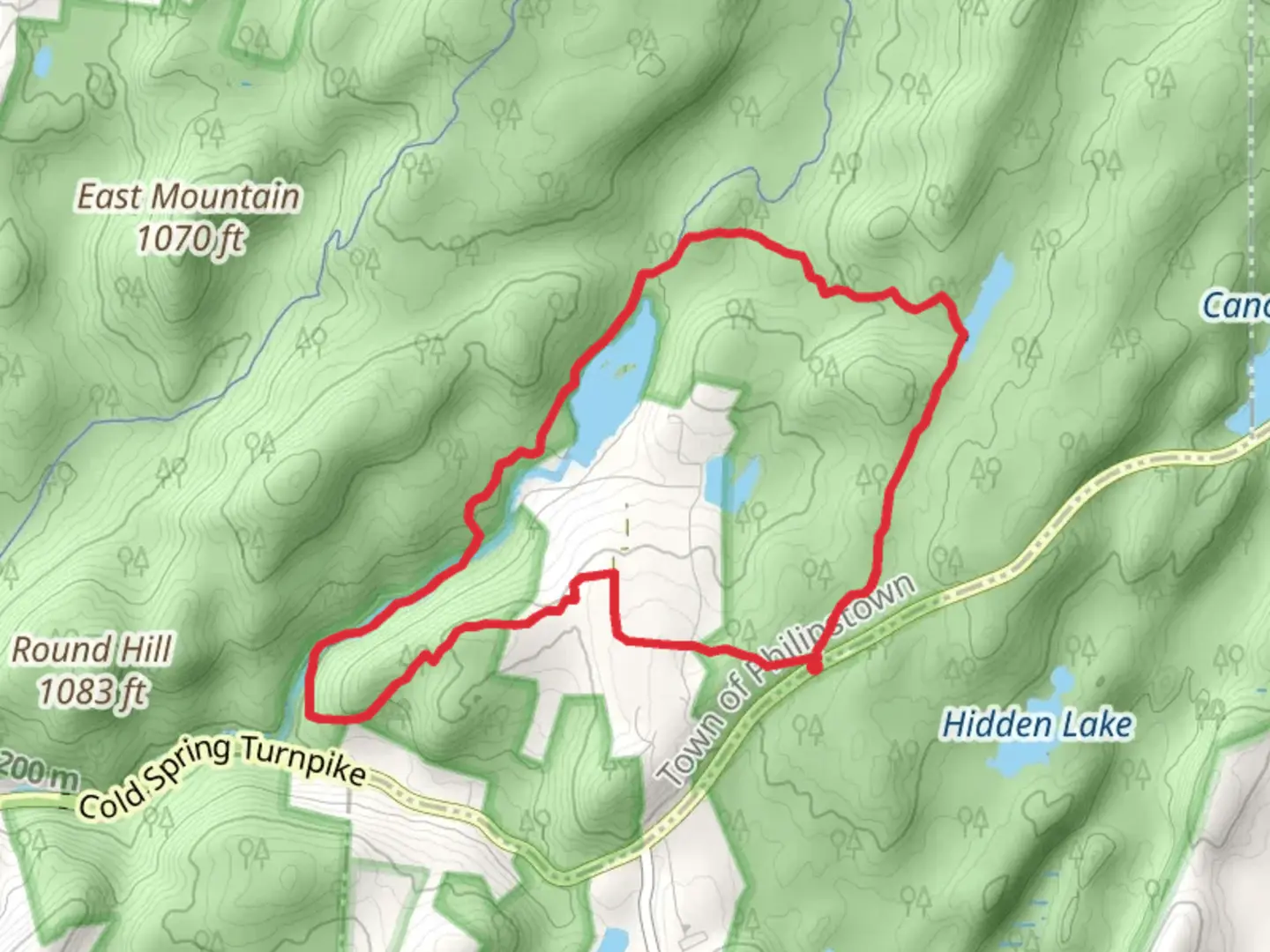 An image depicting the trail Jordan Pond and Beaer Pond Loop Trail and its surrounding area.