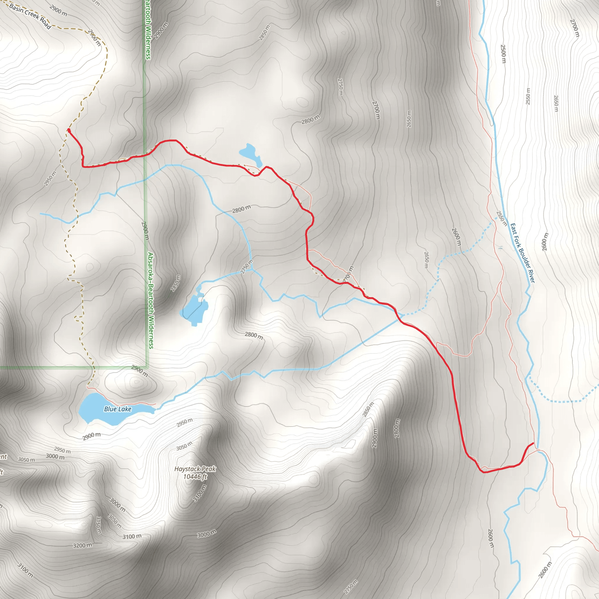Independence Trail mobile static map