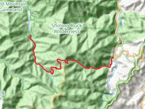 Shining Creek Path and Little East Fork Trail