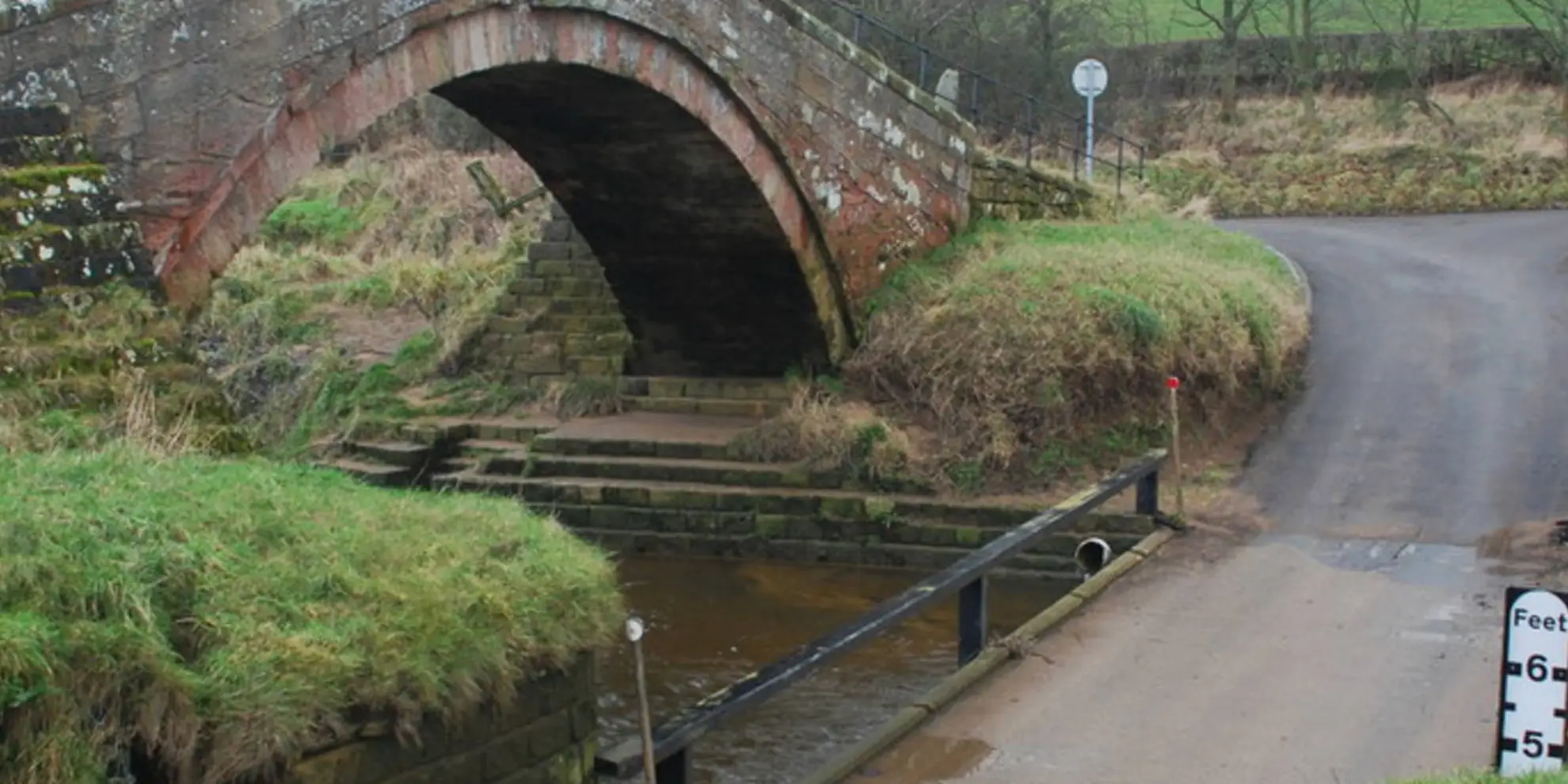 An image depicting the trail Little and Great Fryup Dales from Duck Bridge and its surrounding area.