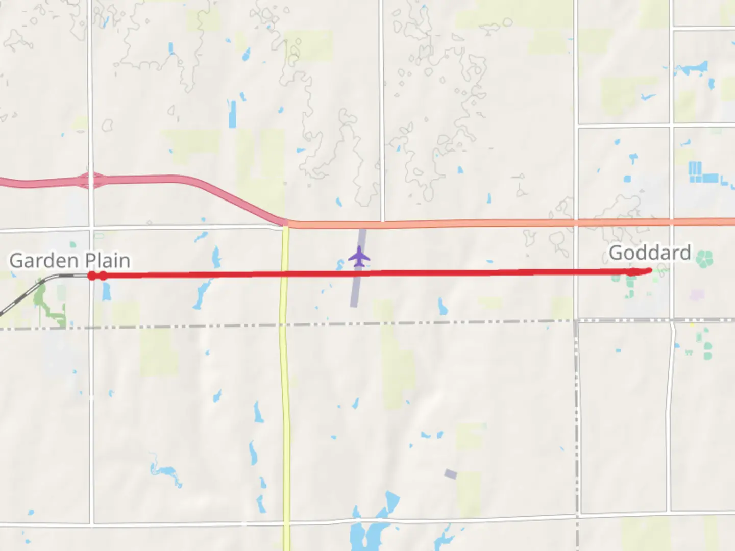 An image depicting the trail Lenial Park Walking Path Loop via Prairie Sunset Trail and its surrounding area.