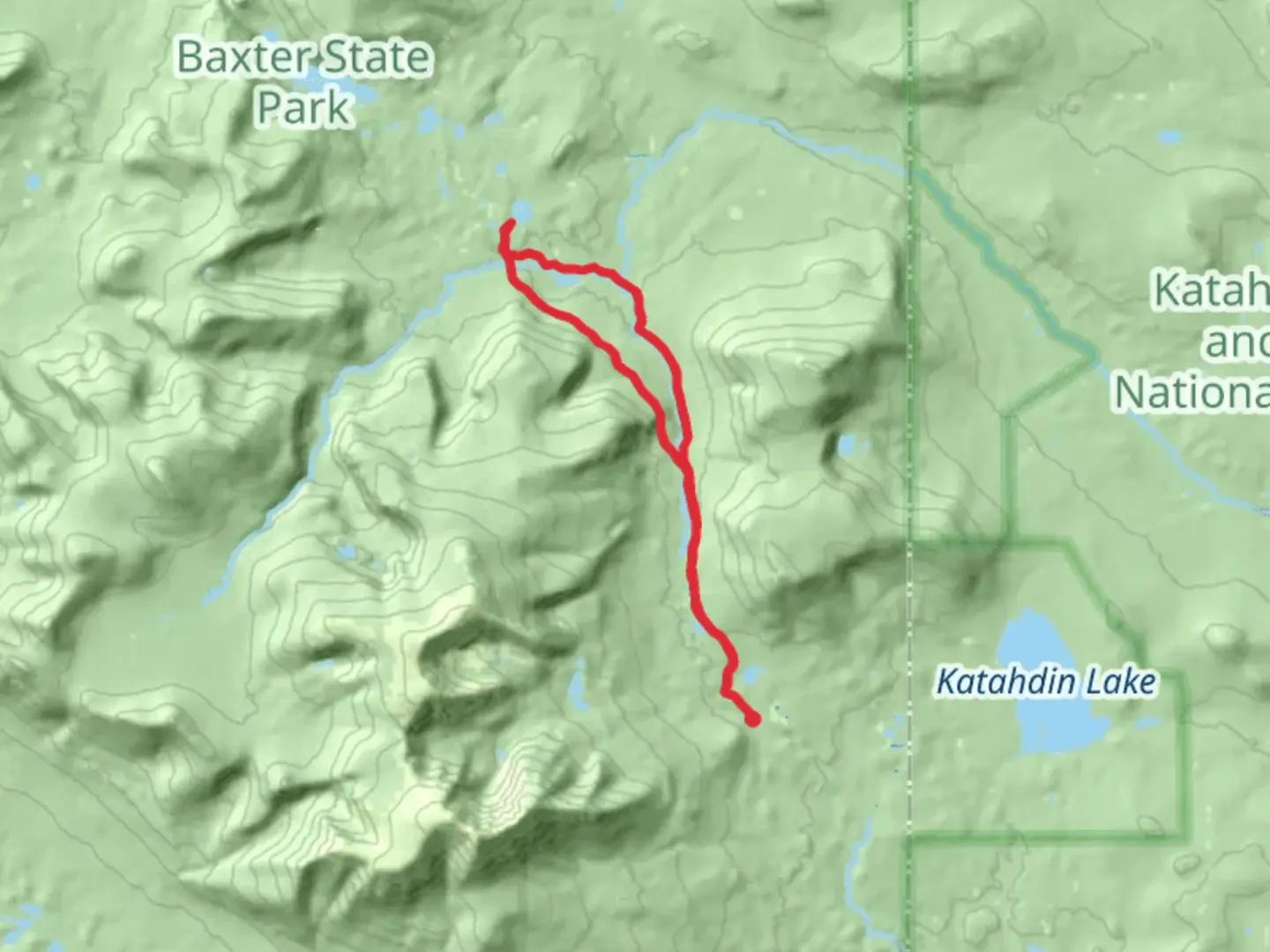 An image depicting the trail Russell Pond Trail and its surrounding area.