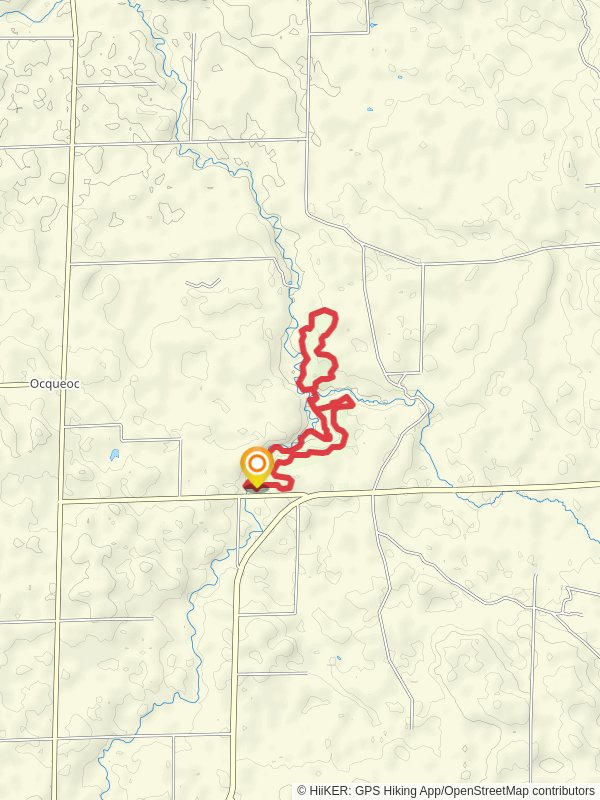 Ocqueoc Falls Bicentennial Pathway Loop