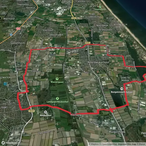 Oosterduinse, Keukenhofbosch and Aardbeiebdel Loop