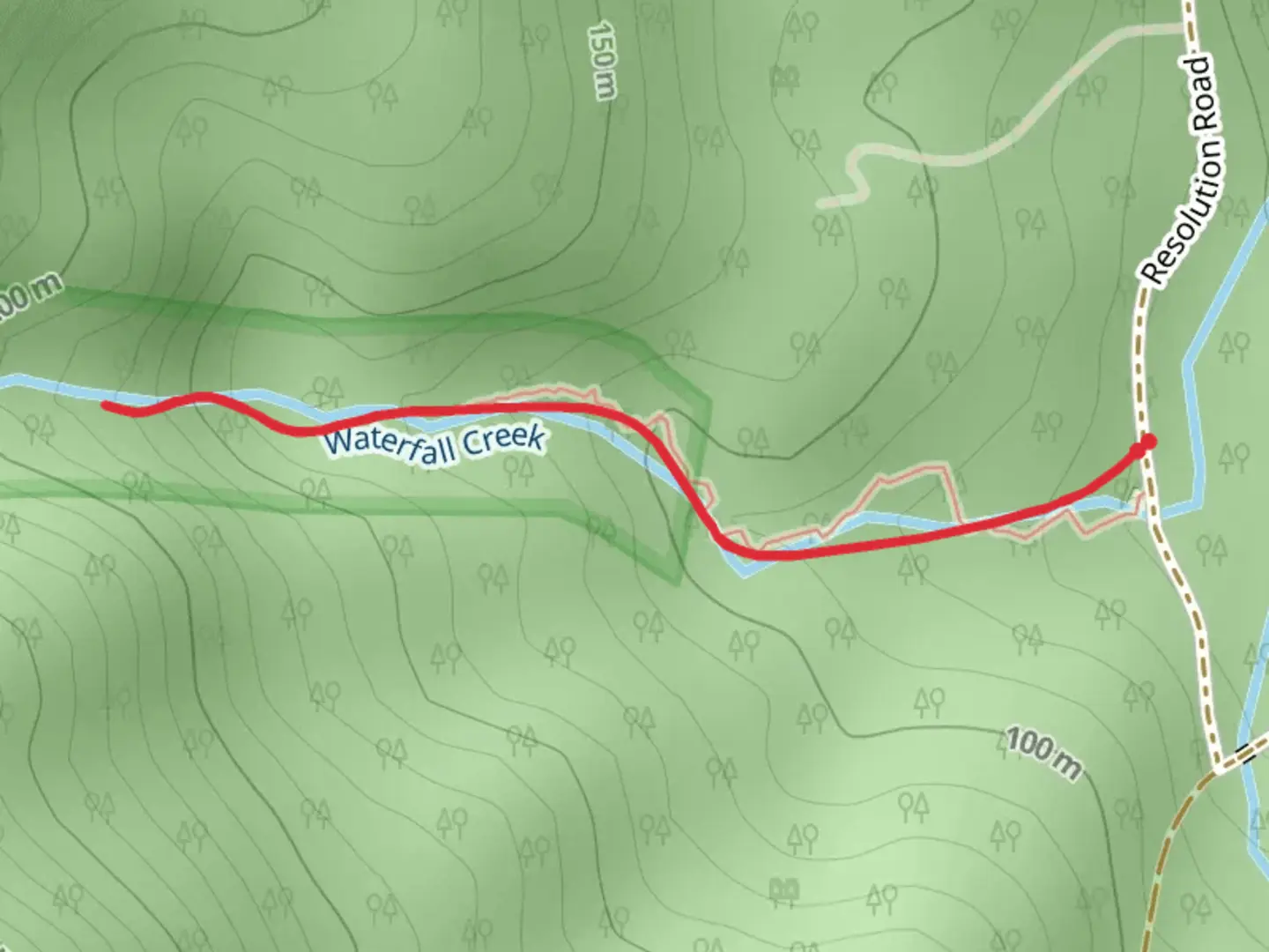 An image depicting the trail Mavista Nature Walk and its surrounding area.