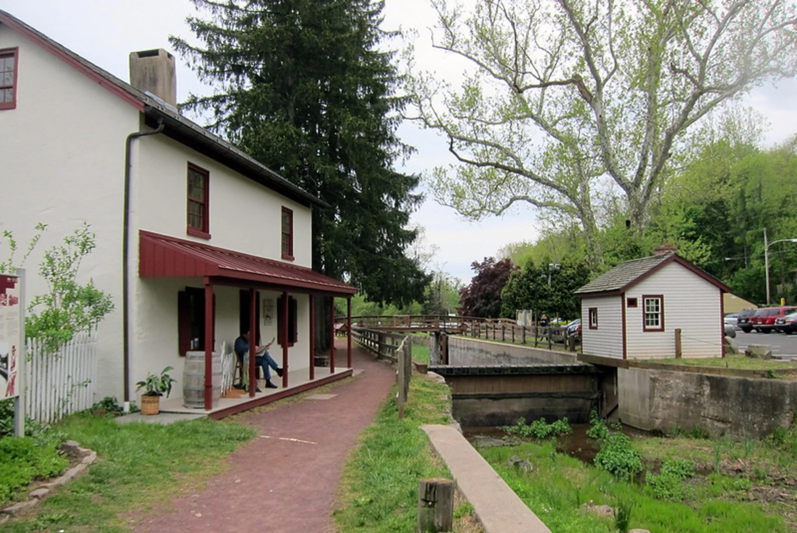 An image depicting the trail D and L Trail - Frenchtown and its surrounding area.