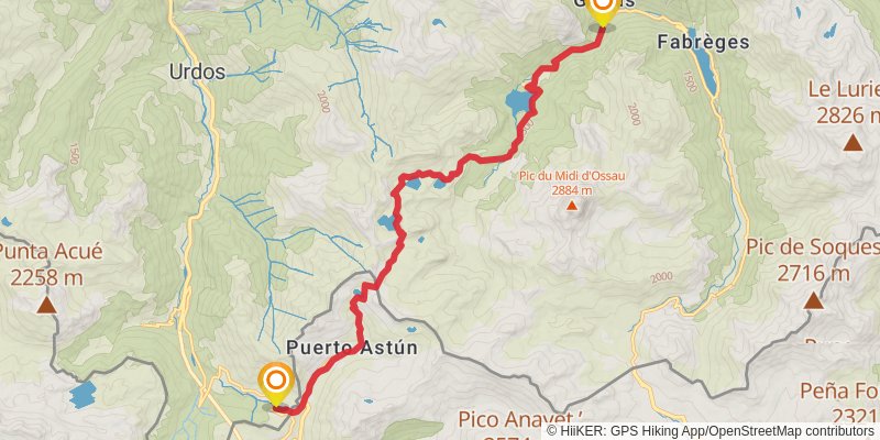 HexaTrek stage 18 Map