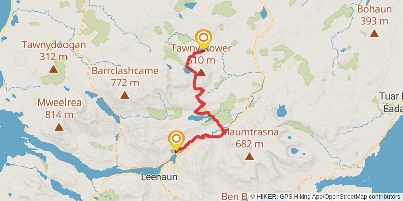 Western Way stage 4 Map