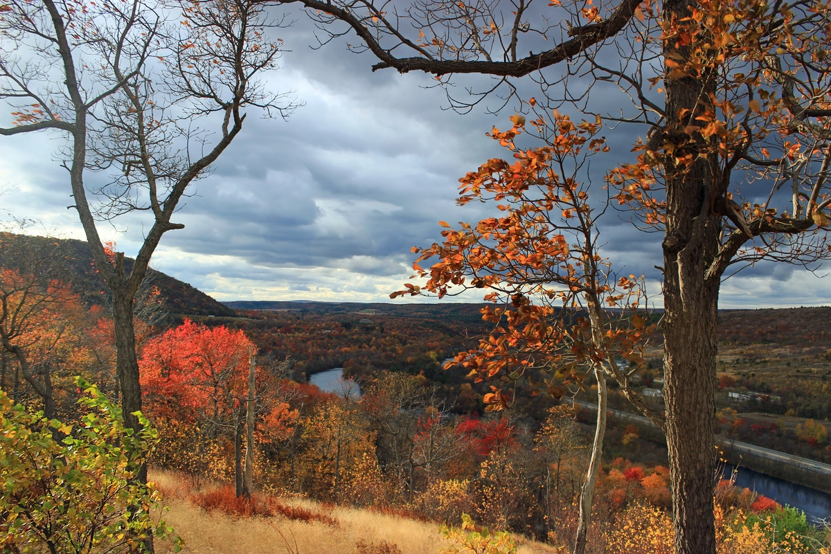 Lehigh River from Paint Mill Road