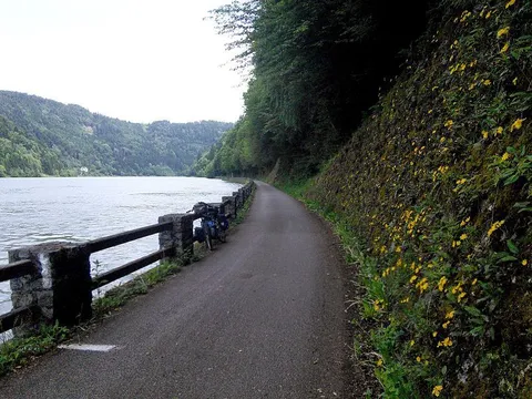 Stauf Castle Ruins from Haibach ob der Donau