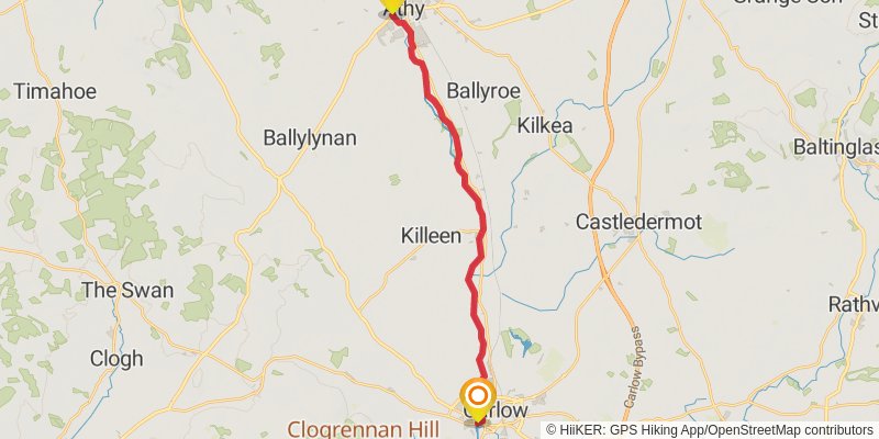 Barrow Way stage 3 Map