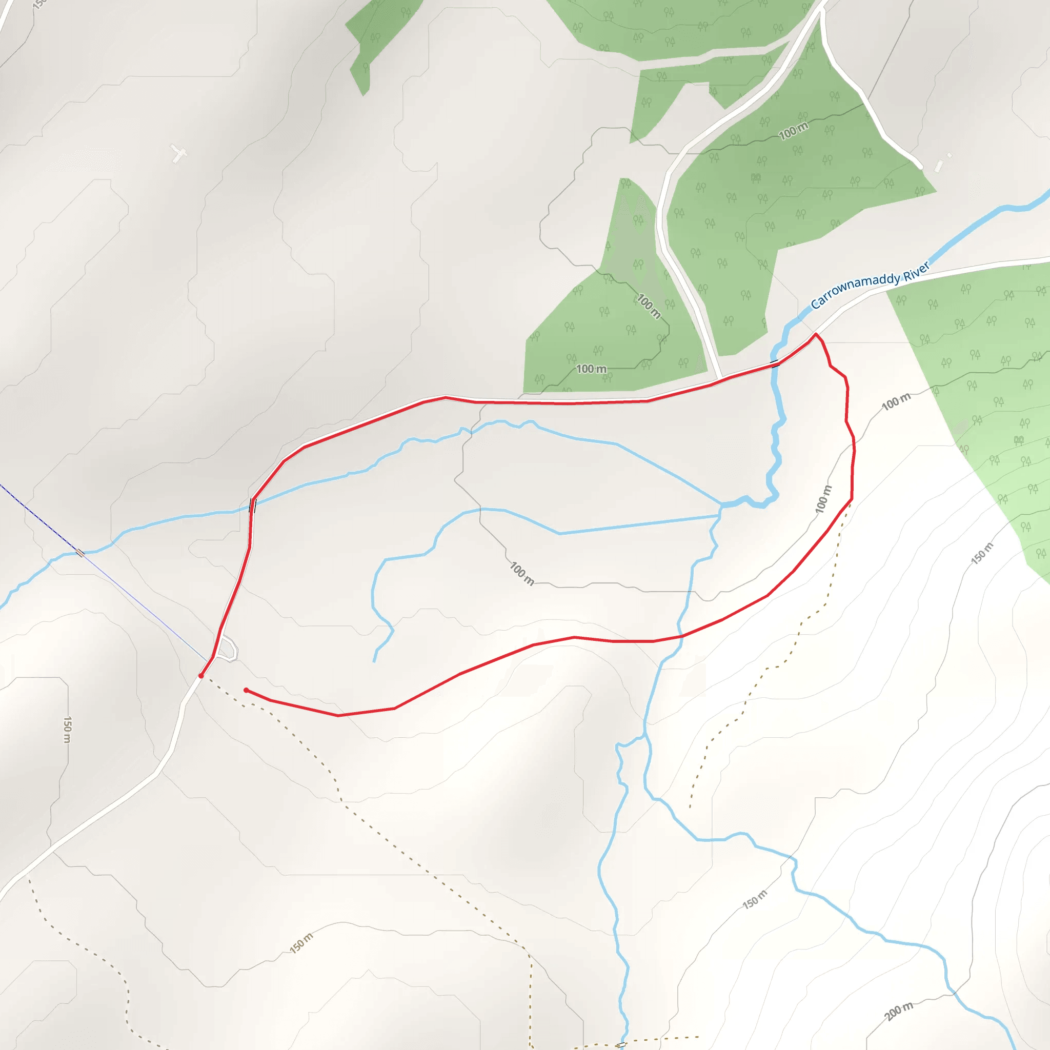 Muckish - Lub an Iarnrod mobile static map