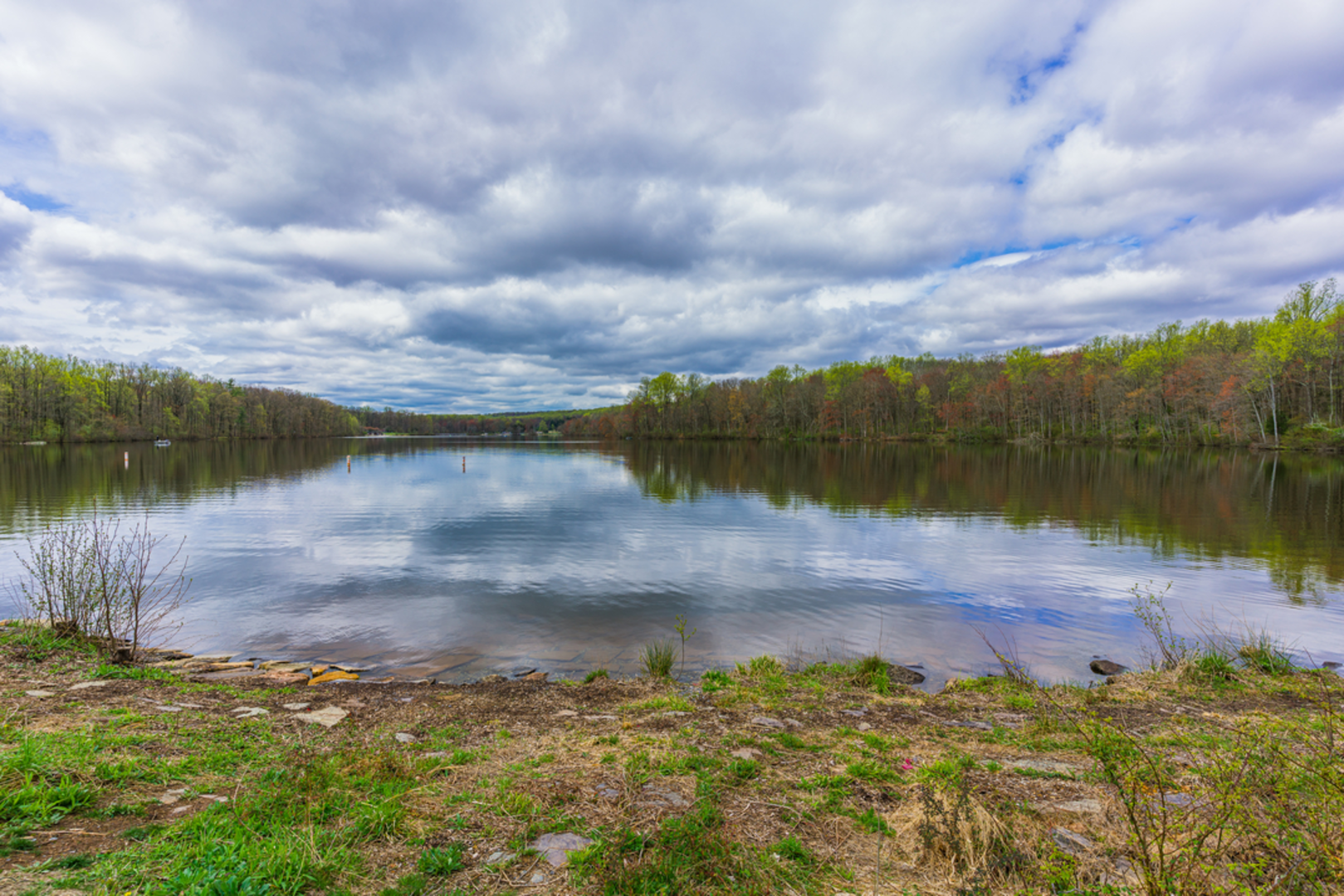 An image depicting the trail Hopewell Lake - French Creek and its surrounding area.