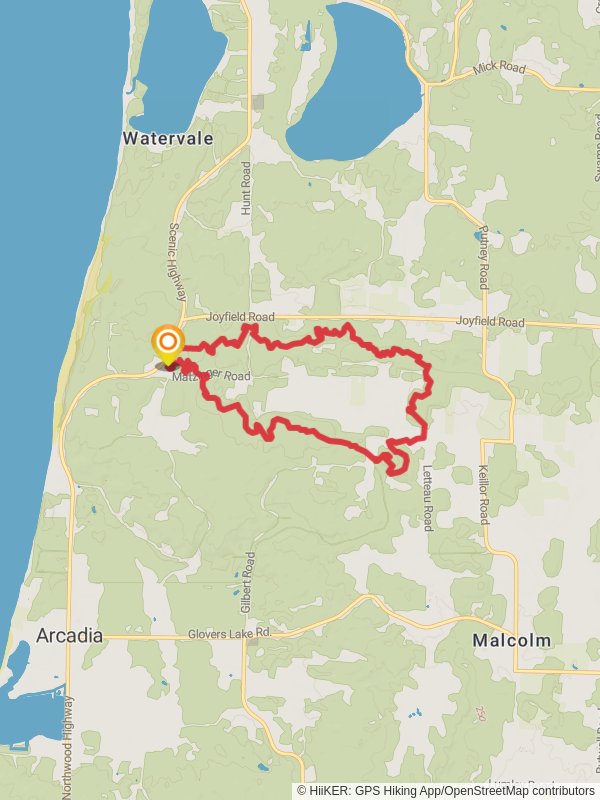 Dry Hill Trail and Chestnut Loop