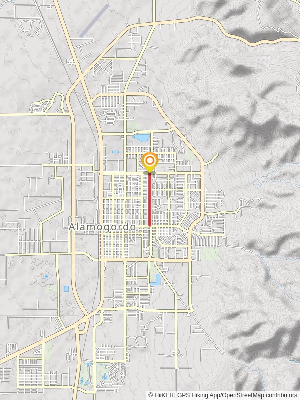 Kid's Zone to Garden Center Park mobile static map