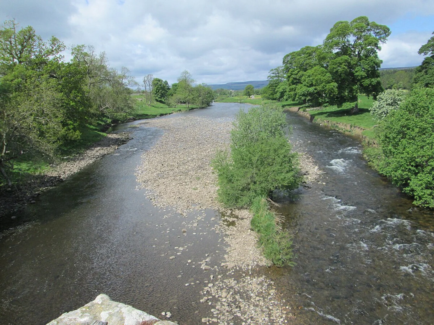 An image depicting the trail West Witton to Wensley Loop and its surrounding area.