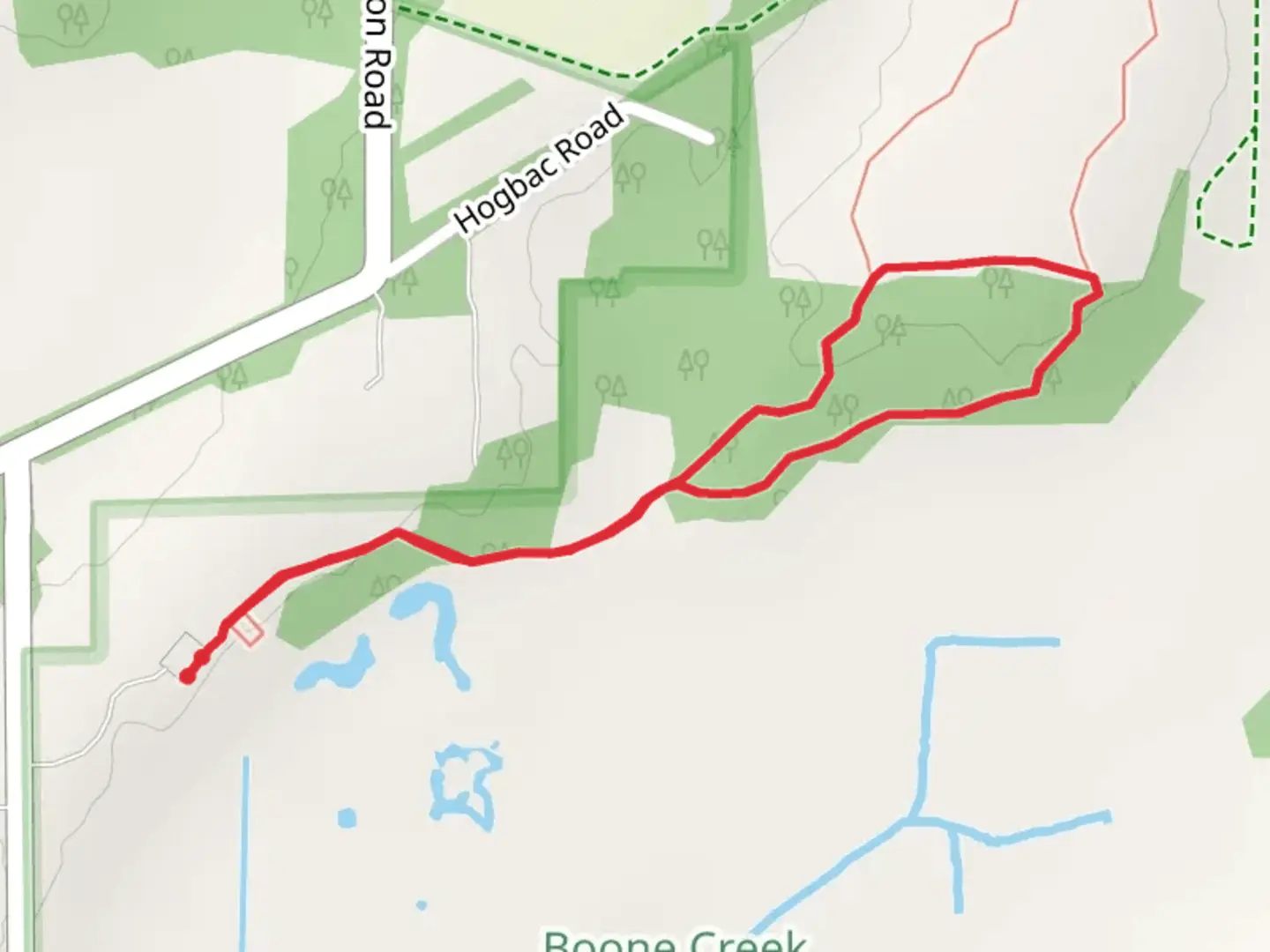 An image depicting the trail Entire Loop Trail and its surrounding area.