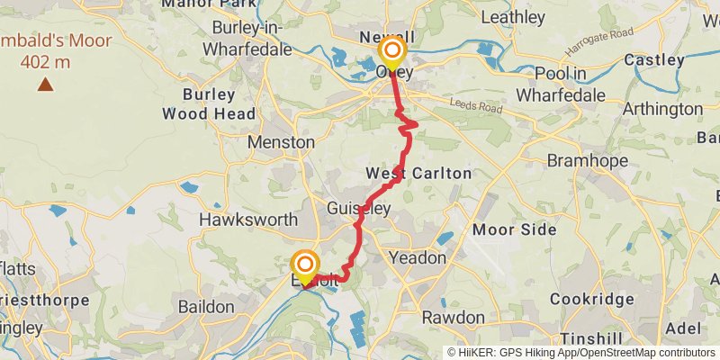 Welcome Way stage 4 Map