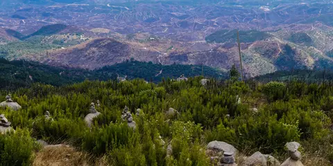 An image depicting the trail Caminho das Caldas - Picota and its surrounding area.