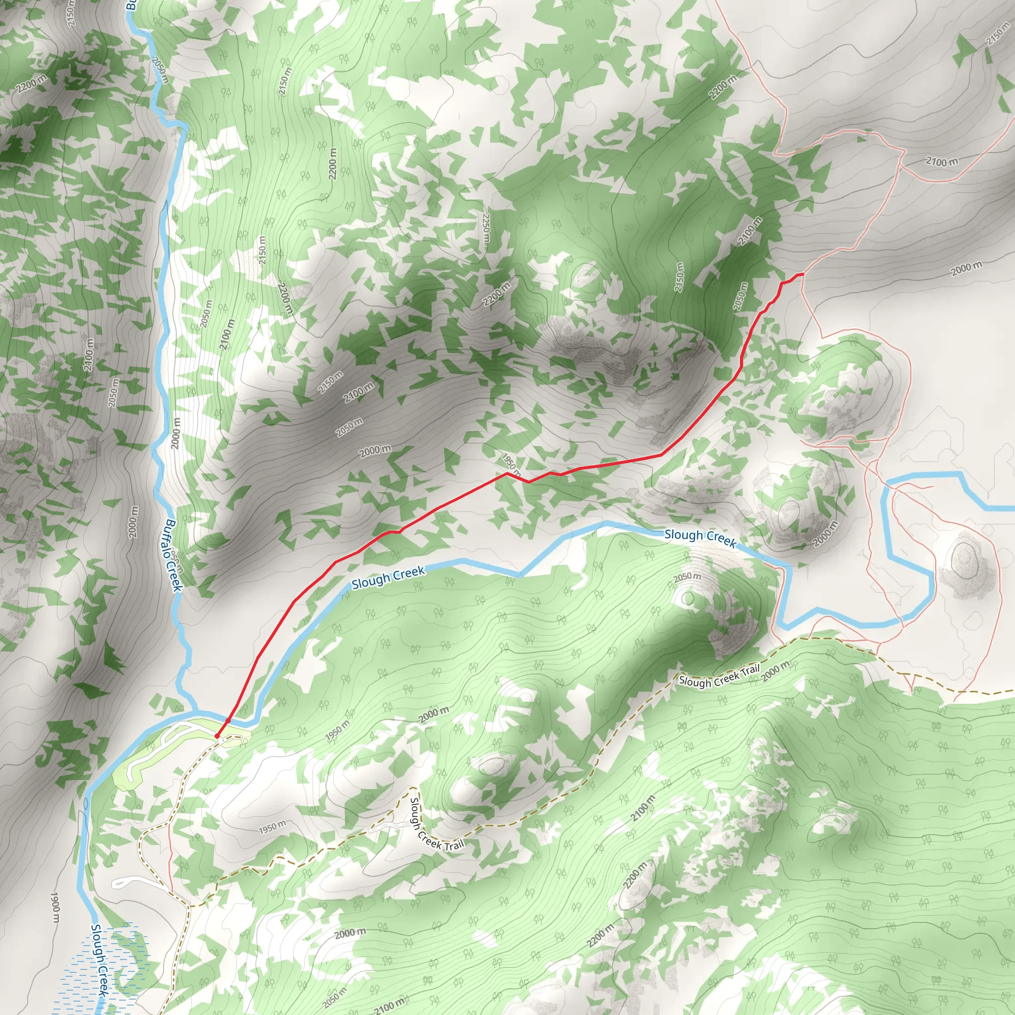 Soldiers Trail mobile static map