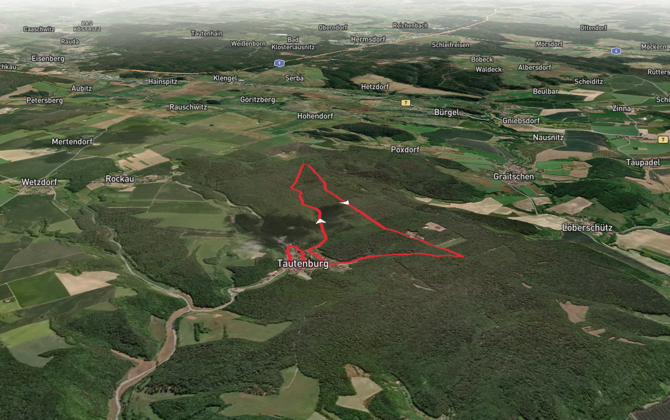 Ruone Tautenburg and Vogelgrund Loop