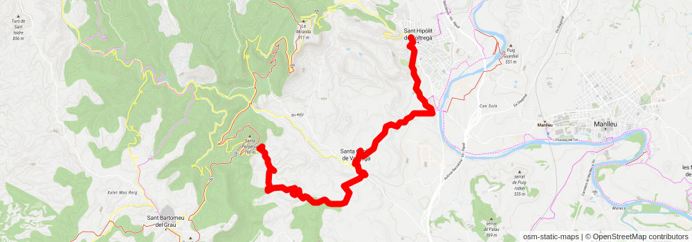 Voltrega Trail PR C 49 stage 2 Map