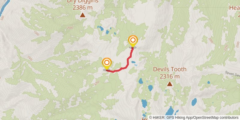 Seven Devils Loop alt 1 Map