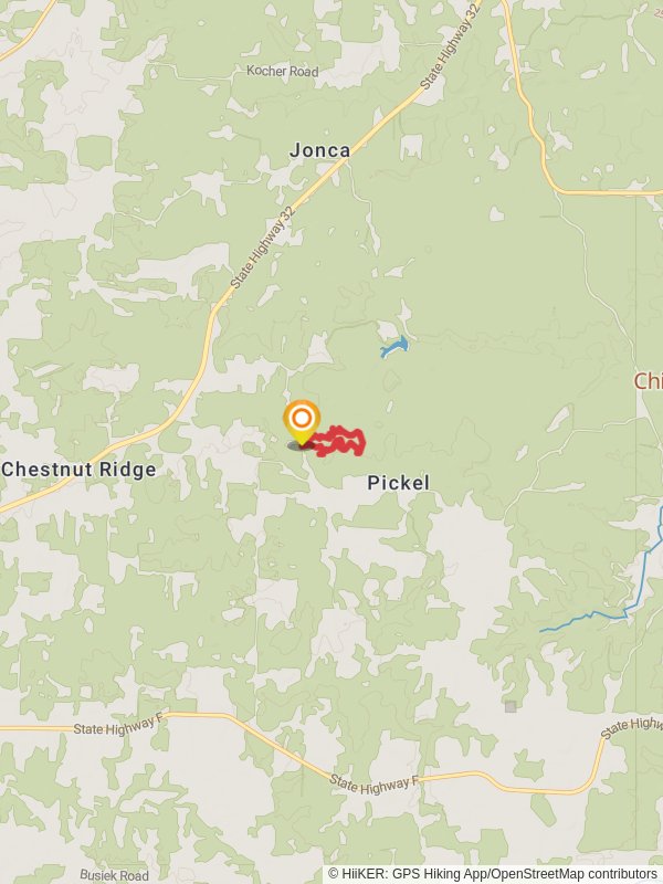 Pickle Springs Natural Area Trail Through Time Loop