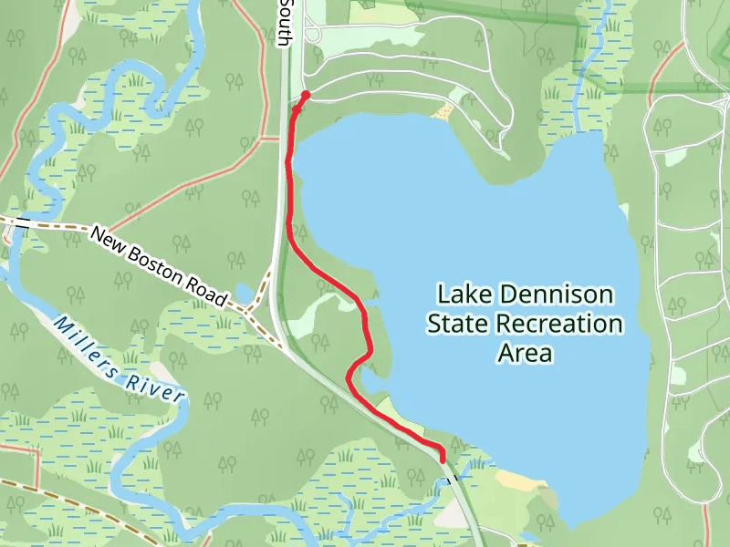 Diagle Trail mobile static map