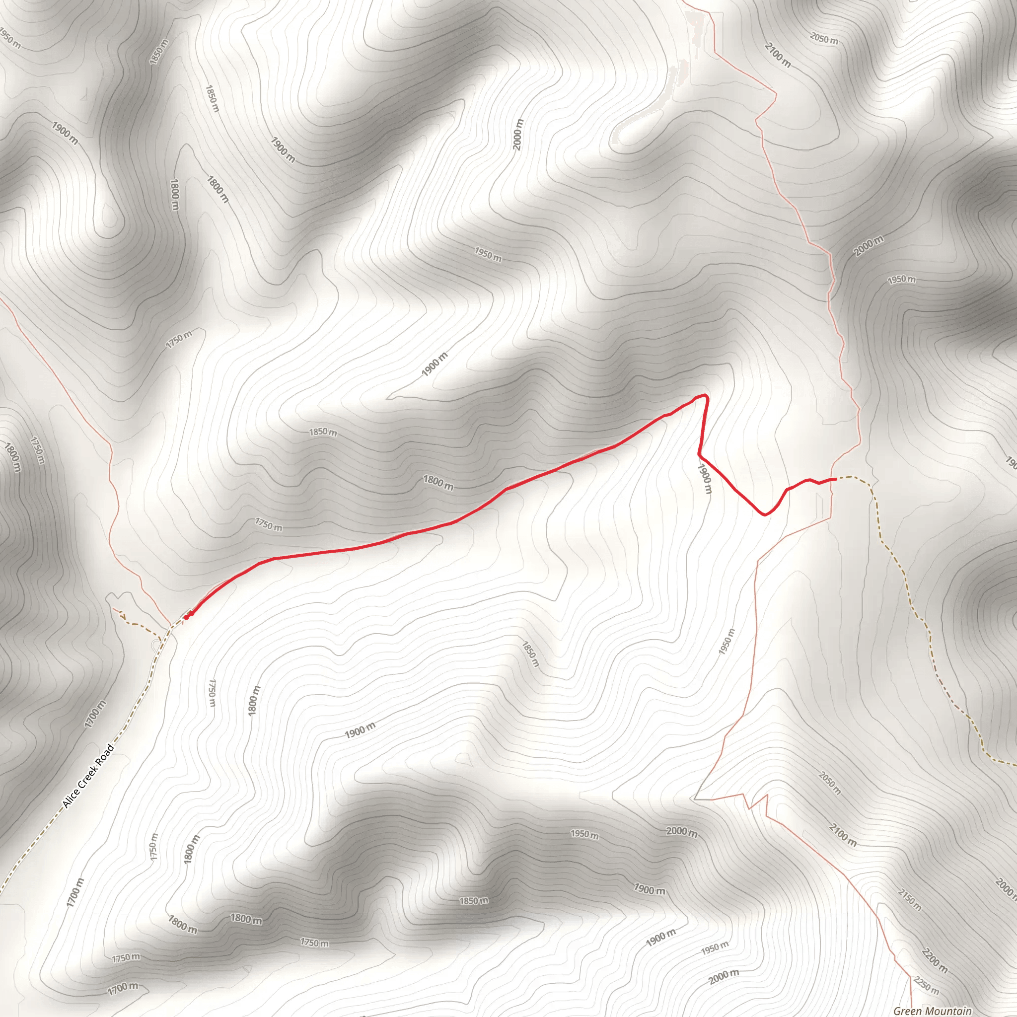 Lewis and Clark Pass Trail mobile static map
