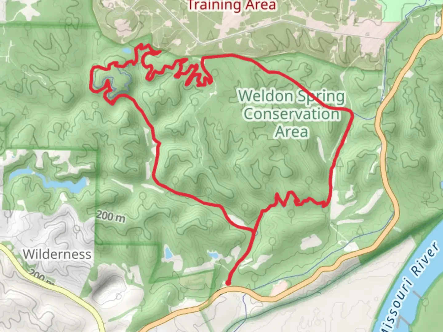 An image depicting the trail Lost Valley Trail Loop and its surrounding area.