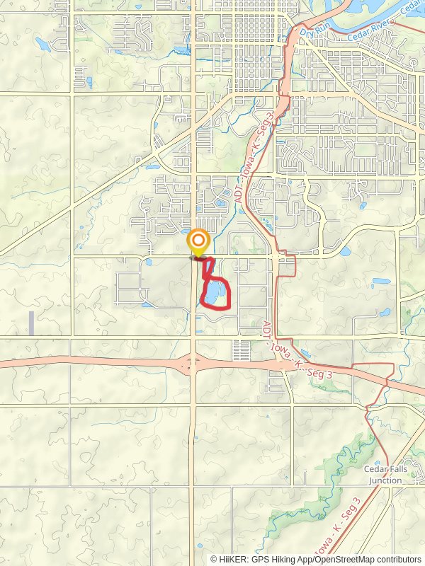 North Prairie Lake and North Prairie Lake Loop