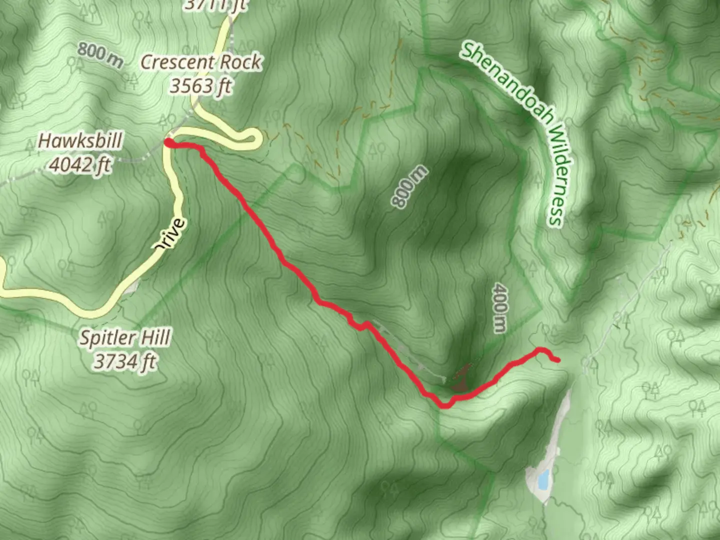 An image depicting the trail Cedar Run Trail and its surrounding area.