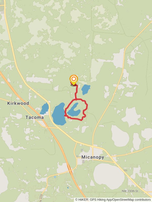Wacahoota Trail and Sawgrass Pond Loop
