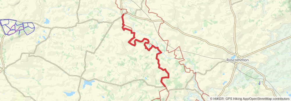 Beara Breifne Way stage 26 Map