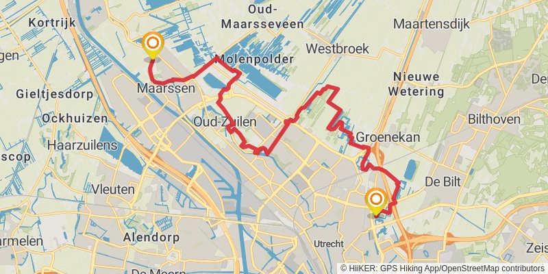 Waterliniepad stage 9 Map