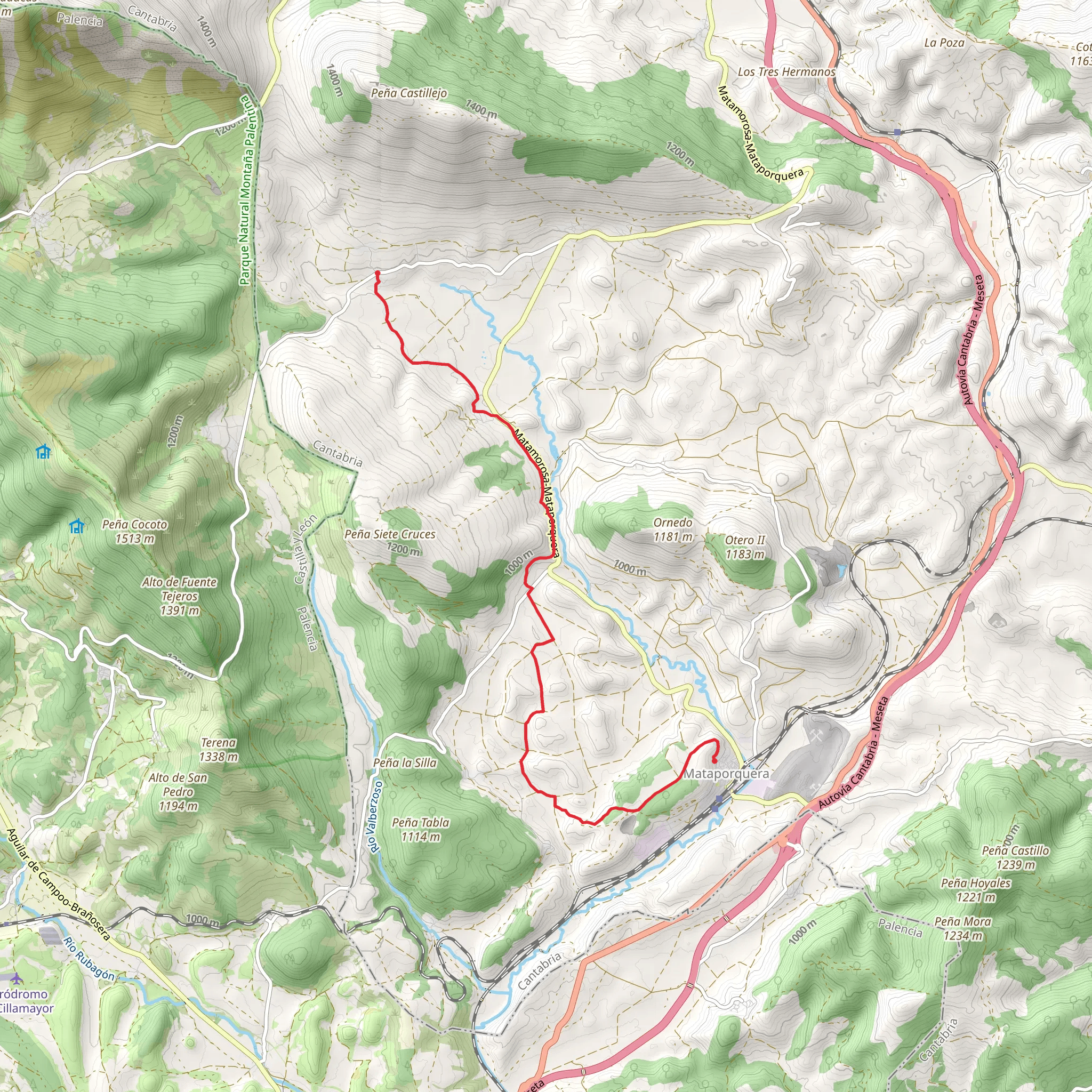 Route of the Menhirs PR-S 61 mobile static map