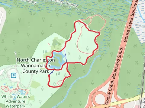 Peach Trail and Purple Loop Trail