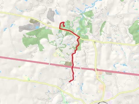 Euchee Creek Greenway Out and Back