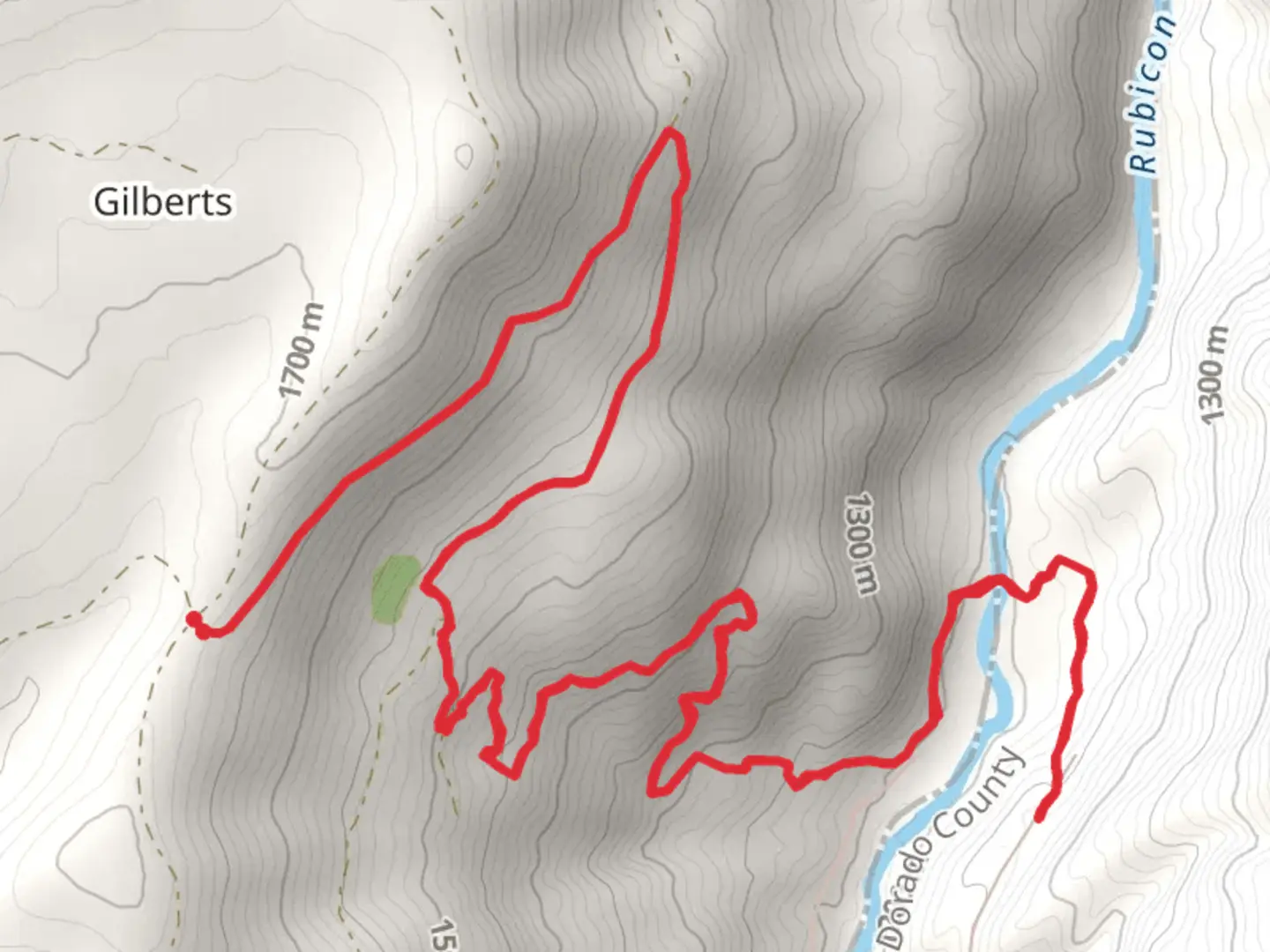 An image depicting the trail Hales Crossing Trail and its surrounding area.