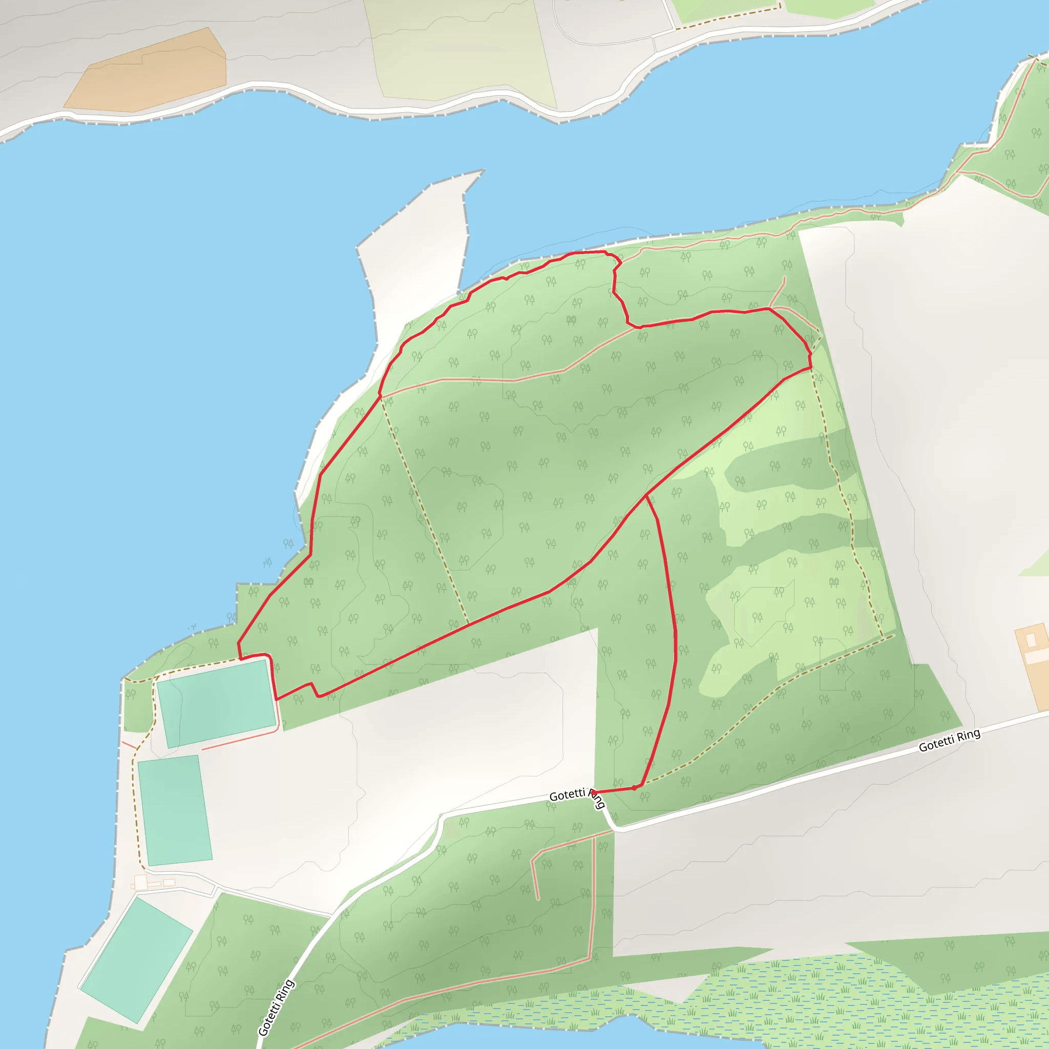 Rostellan Loop - Whitewell Cross mobile static map