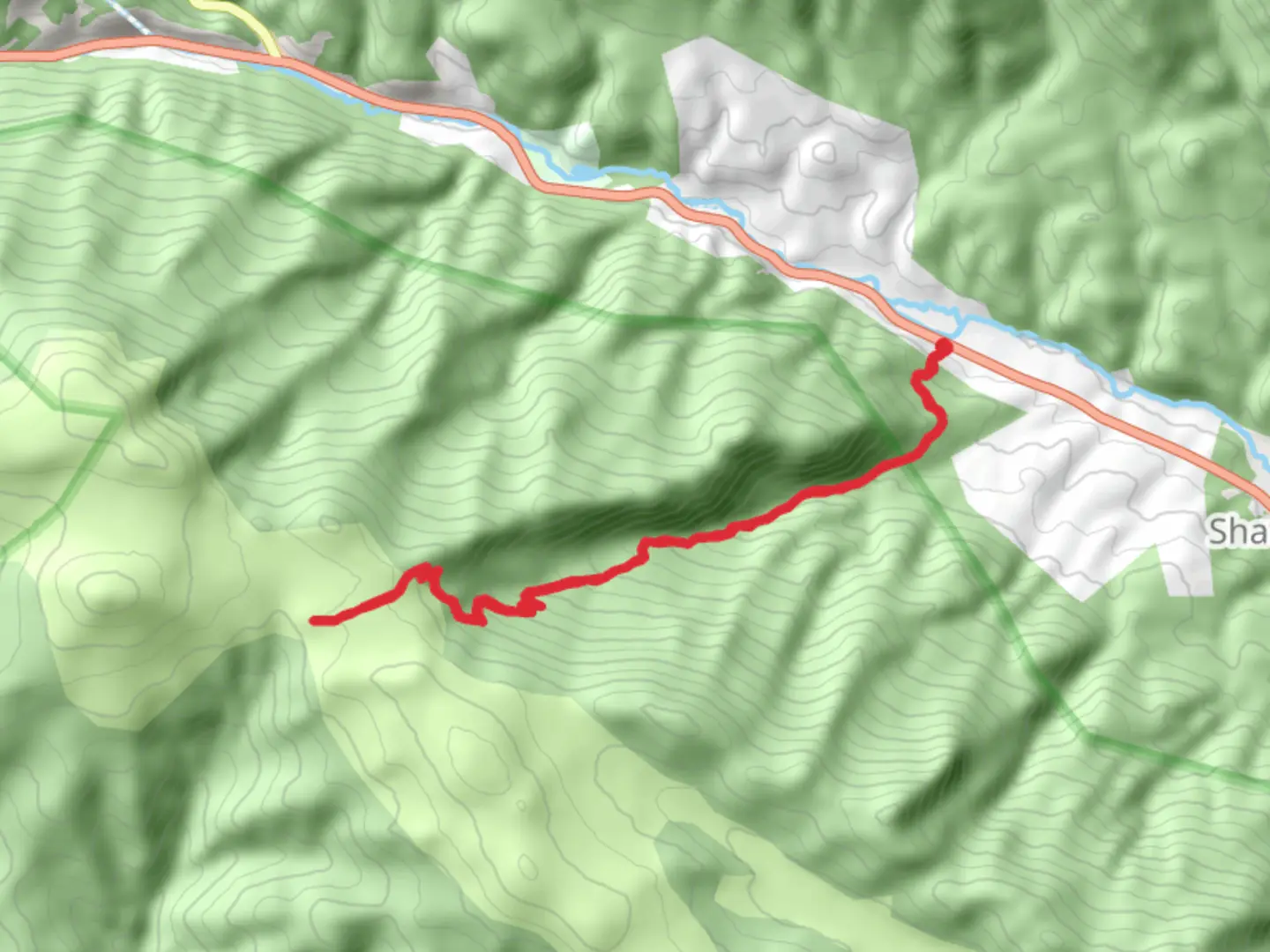 An image depicting the trail Ben Tyler and its surrounding area.