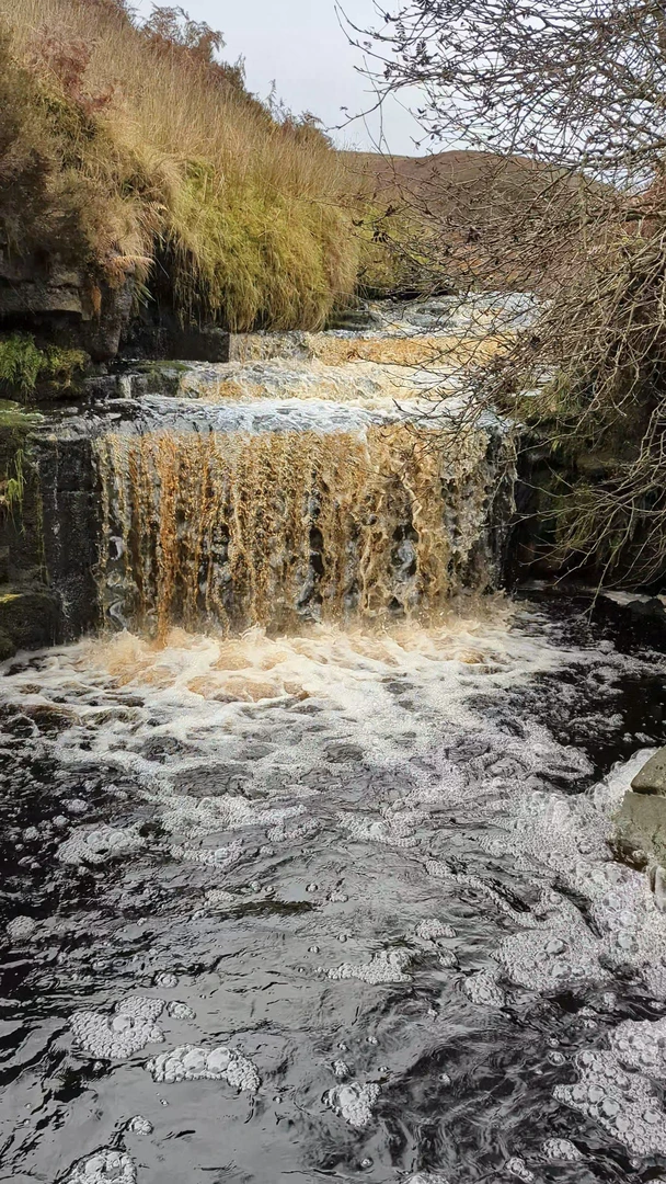 An image depicting the trail Black Force Waterfall Middleton in Teesdale and its surrounding area.